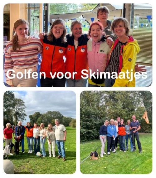 Golfen voor Skimaatjes 